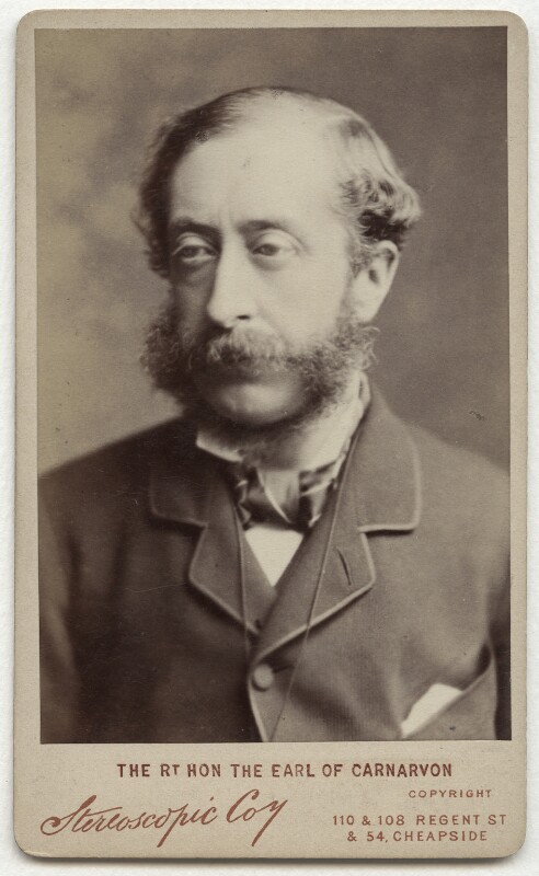 Henry Howard Molyneux Herbert, 4th Earl of Carnarvon.